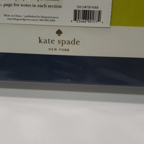 Kate spade Recipe Book (Candy Stripe) - Picture 5 of 5